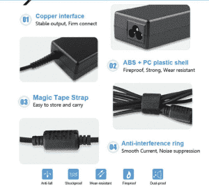 featues of dell laptop charger